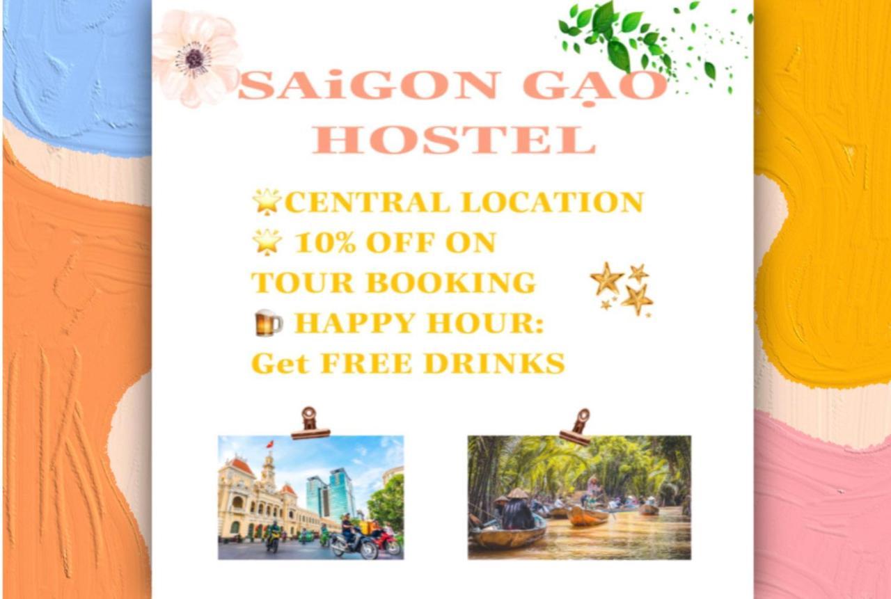 Saigon Gao Hostel Ho Chi Minh-Byen Eksteriør billede